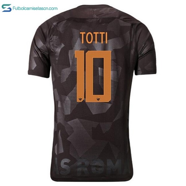 Camiseta AS Roma 3ª Totti 2017/18